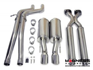 Jeep Grand Cherokee SRT8 Exhaust System by Corsa Performance - Cat Back 